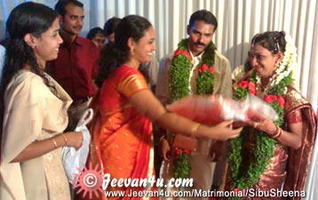 Sibu Sheena Marriage Photos